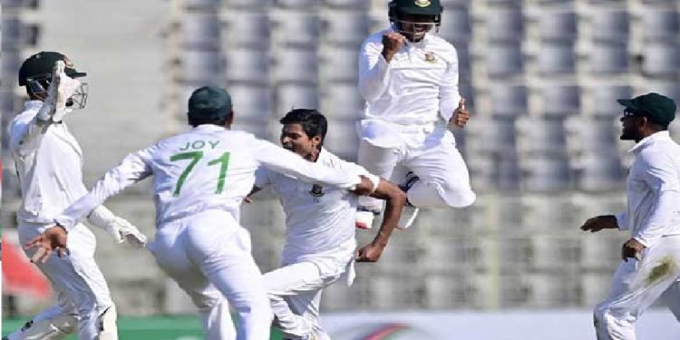 নিউজিল্যান্ডের বিপক্ষে ঐতিহাসিক টেস্ট জয় টাইগারদের
