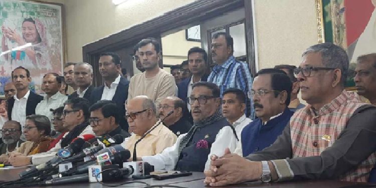 বিএনপির নির্বাচনকেন্দ্রিক আন্দোলন ব্যর্থ, এখন তারা আগুন দিচ্ছে: কাদের