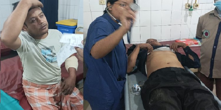 গাজীপুর ট্রেন দুর্ঘটনায় চালকসহ সরকারি চালক আহত