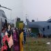 পটুয়াখালীতে চালু হলো আধুনিক ব্যবসা ভ্রাম্যমান হেলিকপ্টার রেস্টুরেন্ট