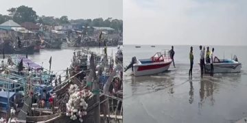 গভীর নিম্নচাপটি ঘূর্নিঝড় মিগজাউম-এ পরিনত,বন্দরে ০২ নম্বর সংকেত