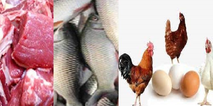 গরুর মাংসের সঙ্গে সঙ্গে দামও কমেছে মুরগি-মাছ-ডিমের