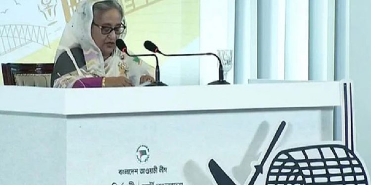 নির্বাচন বানচাল করার স্বপ্ন পূরণ হবে না: শেখ হাসিনা