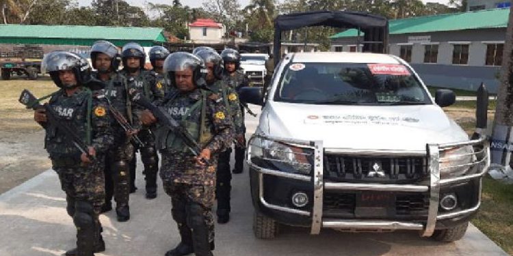 দেশজুড়ে স্ট্রাইকিং ফোর্স হিসেবে ৮৫০০ আনসার মোতায়েন