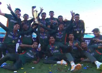 প্রথমবারের মতো এশিয়া কাপের মুকুট উঠলো বাংলাদেশি যুবাদের মাথায়