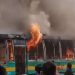 ধানমন্ডির ১৫ নম্বরে রজনীগন্ধা পরিবহনের বাসে আগুন দিয়েছে দুর্বৃত্তরা