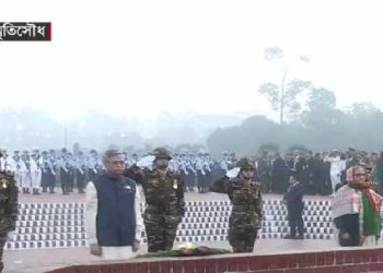 বিজয় দিবসে সকল বীর শহীদদের প্রতি রাষ্ট্রপতি-প্রধানমন্ত্রীর শ্রদ্ধা