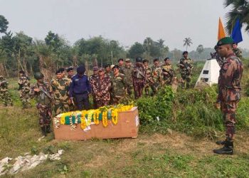নিহত বিজিবি সদস্যের মরদেহ হস্তান্তর করেছে বিএসএফ