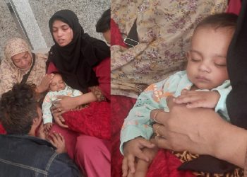 চোখ খুলেই মাকে খুঁজছে শিশু, মাকে না পেয়ে সবার দিকে ফ্যালফ্যাল করে তাকিয়ে থাকেন