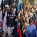 পটুয়াখালীতে পুলিশের বাঁধ ভেঙে বিএনপির কালো পতাকা মিছিল পালিত
