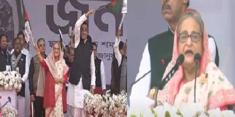 ক্ষমতায় থাকাকালে বিএনপি সন্ত্রাস জঙ্গিবাদ করেছে: শেখ হাসিনা
