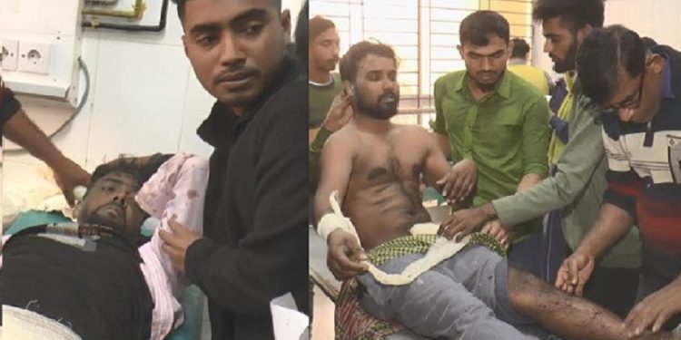 মাদারীপুরে স্বতন্ত্র প্রার্থীর বিজয় মিছিলে বোমা হামলায় আহত-১০