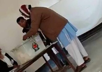 পটুয়াখালীর ১ আসনে দুমকিতে লাঙ্গলে সিল পেটানোর ভিডিও ভাইরাল!