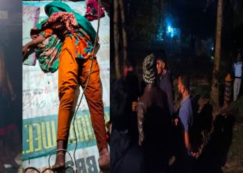 ঘর থেকে স্বামী-স্ত্রীর ঝুলন্ত মরদেহ উদ্ধার করেছে পুলিশ