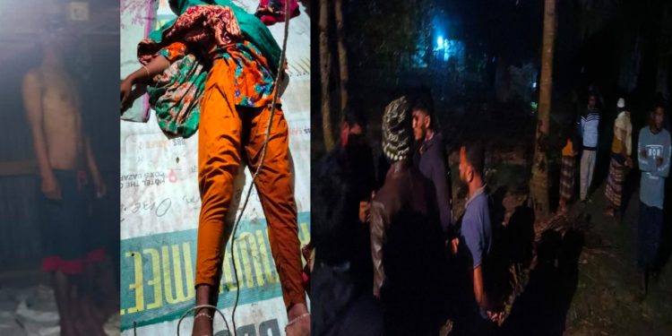 ঘর থেকে স্বামী-স্ত্রীর ঝুলন্ত মরদেহ উদ্ধার করেছে পুলিশ