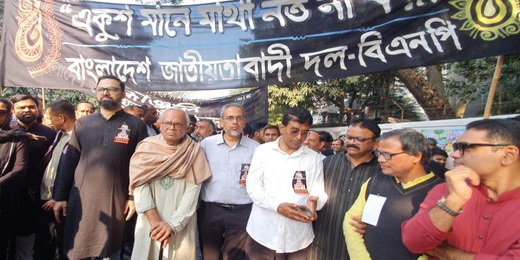বিএনপির প্রভাত ফেরীতে নানাভাবে প্রতিবন্ধকতা তৈরি করছে ক্ষমতাসীন দলের নেতাকর্মীরা: রিজভী