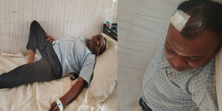 মসজিদে যাওয়া কে কেন্দ্র করে ইউপি সদস্য কে পিটিয়ে আহত