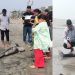 কুয়াকাটা সৈকতে ভেসে আসছে মৃত ৫ফুট লম্বা ইরাবতী ডলফিন