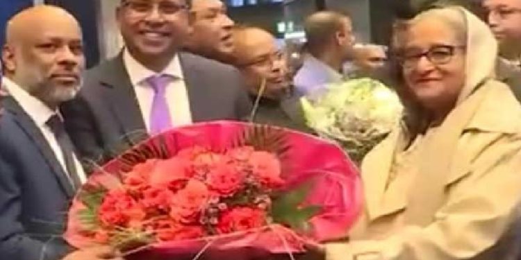 জার্মানিতে প্রধানমন্ত্রী শেখ হাসিনাকে শুভেচ্ছ জানিয়েছেন প্রবাসী নেতাকর্মীরা