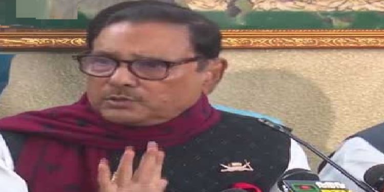 নির্বাচনে অংশ না নিয়েও বিএনপির বিজয় হয়েছে এটা পাগলের প্রলাপ: কাদের