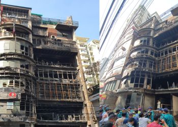 বেইলি রোডে আগুনের ঘটনায় পুলিশ বাদী মামলা দায়ের করেছে