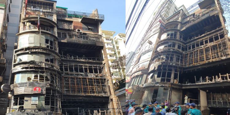 বেইলি রোডে আগুনের ঘটনায় পুলিশ বাদী মামলা দায়ের করেছে