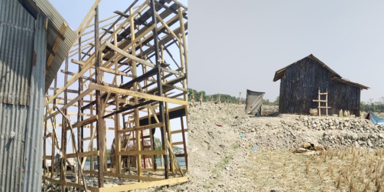 কলাপাড়ায় জোরপূর্বক জমি দখলের চেষ্টা