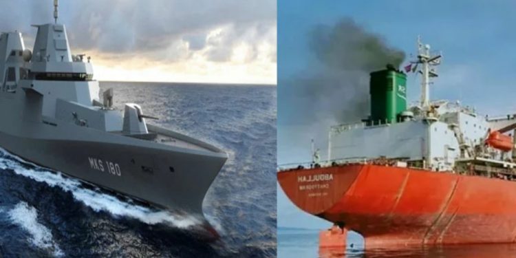 বাংলাদেশি জাহাজ এমভি আবদুল্লাহর পিছু নিয়েছে ইইউয়ের যুদ্ধজাহাজ