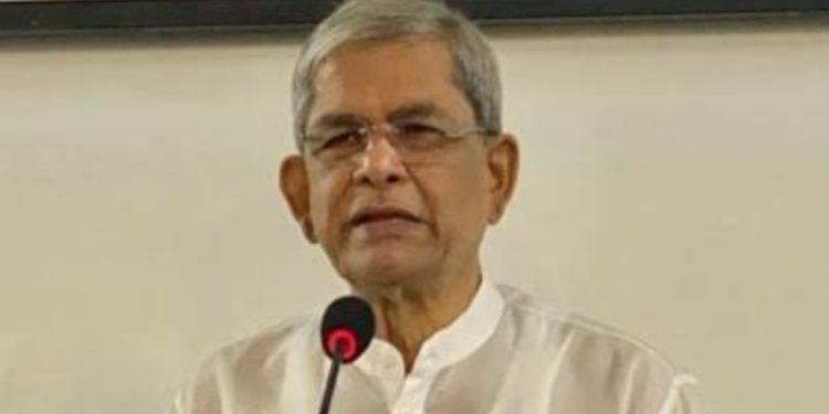 আন্তর্জাতিক মানদণ্ড অনুযায়ী ৭ জানুয়ারি বাংলাদেশের নির্বাচন হয়নি: ফখরুল