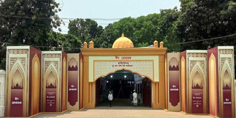 জাতীয় ঈদগাহে ঈদুল ফিতরের প্রধান জামাত সকাল সাড়ে ৮টায়