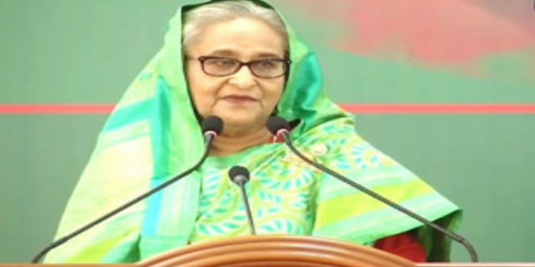 জনগণের ভোটে প্রত্যাখ্যাত দল বিএনপি: শেখ হাসিনা