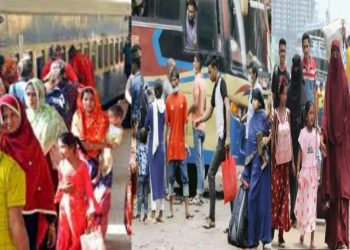 ঈদের ছুটি শেষে ঢাকায় ফিরছেন নগরবাসী