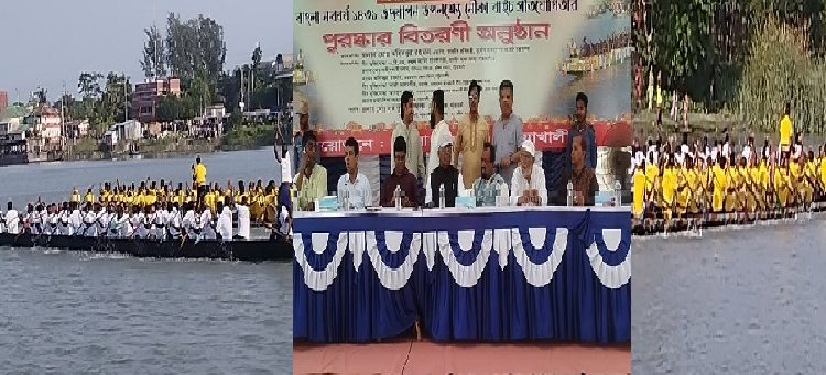 পটুয়াখালীতে অনুষ্ঠিত হয়েছে বাংলার ঐতিহ্য নৌকা বাইচ