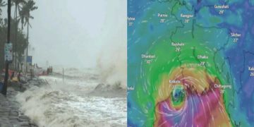 মোংলা-পায়রা বন্দরে  ১০ নম্বর মহাবিপদ থেকে নামিয়ে স্থানীয় ৩ নম্বর সংকেত