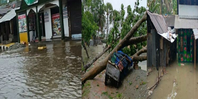 ঘূর্ণিঝড় রেমালের তান্ডবে লন্ড-ভন্ড ৮০ শংতাশ প্লাবিত, নিহত- ৩