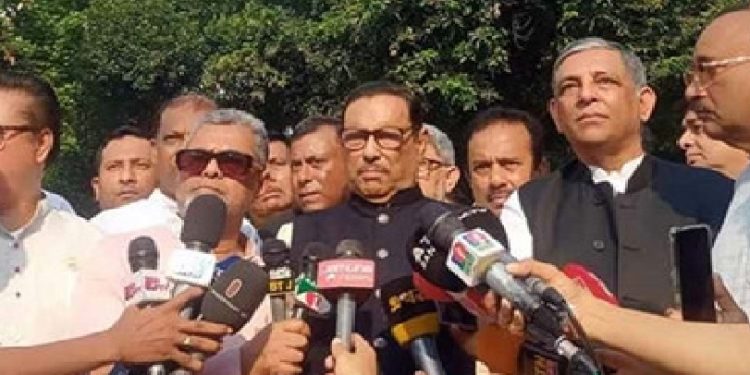 রাজনৈতিক দল বিবেচনায় কাউকে গ্রেফতার, কারাদণ্ড বা শাস্তি দেওয়া হয় না: কাদের