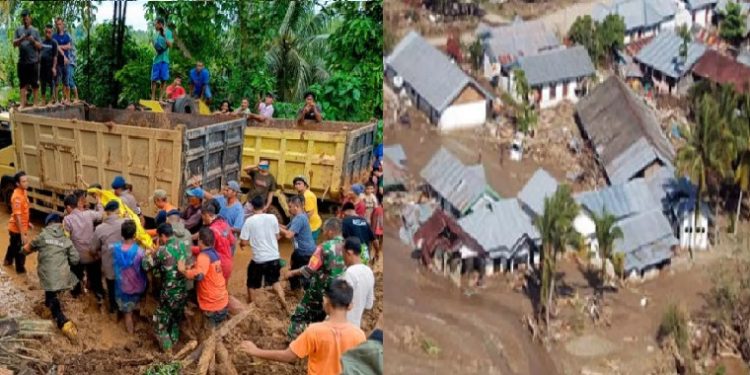 ভারী বৃষ্টি ও বন্যায় ইন্দোনেশিয়ায় ৫৮ জনের মৃত্যু