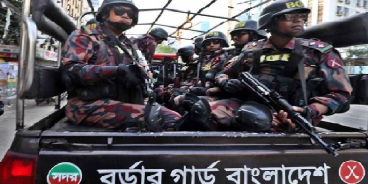 আইনশৃঙ্খলা রক্ষায় ৪১৮ প্লাটুন বিজিবি মোতায়েন