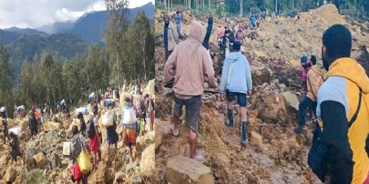 পাপুয়া নিউগিনিতে ভয়াবহ ভূমিধসে নিহত- ৩০০