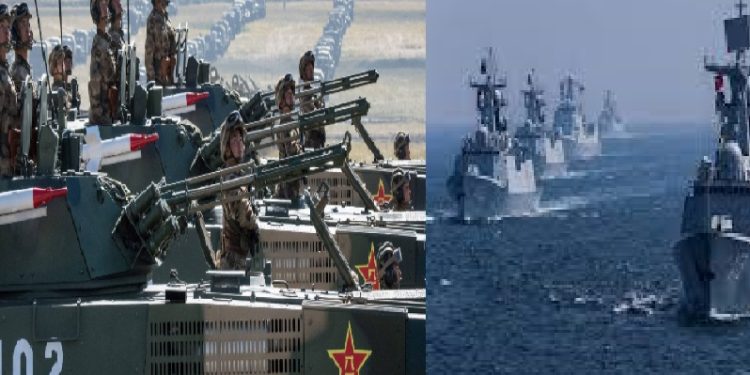 তাইওয়ানের চারদিকে দুইদিনব্যাপী সামরিক মহড়া দিচ্ছে চীন