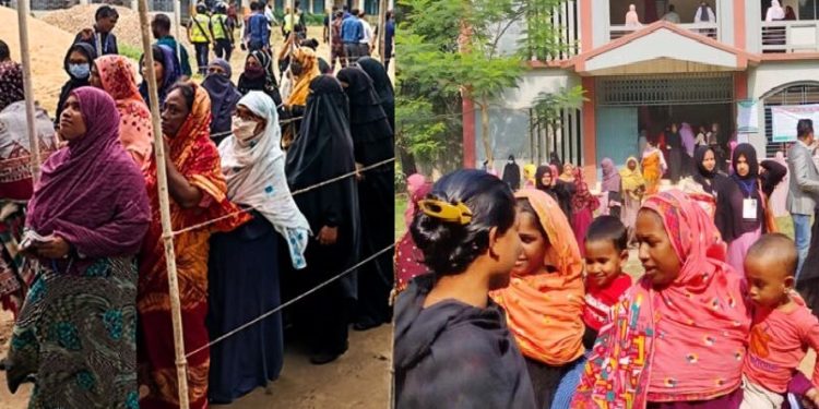 ষষ্ঠ উপজেলা পরিষদ নির্বাচনে প্রথম ধাপে ১৩৯ উপজেলায় ভোটগ্রহণ চলছে
