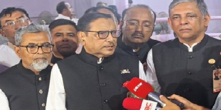 যারা ছয় দফা মানে না, তারা বাংলাদেশের স্বাধীনতায় বিশ্বাস করে না: কাদের