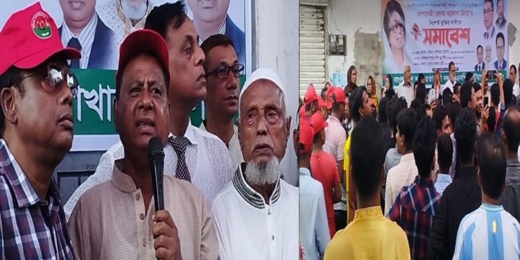 পটুয়াখালীতে জেলা বিএনপির সমাবেশে দুর্বৃত্তদের হামলা, আহত- ৫