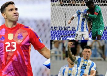 মেসি মিস করলেও উড়ন্ত এমি মার্টিনেজের কাঁধে ভর করে সেমিফাইনালে আর্জেন্টিনা