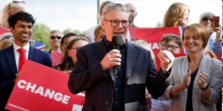 যুক্তরাজ্যের সাধারণ নির্বাচনে লেবার পার্টির নিরঙ্কুশ জয়, প্রধানমন্ত্রী হচ্ছেন স্টারমার