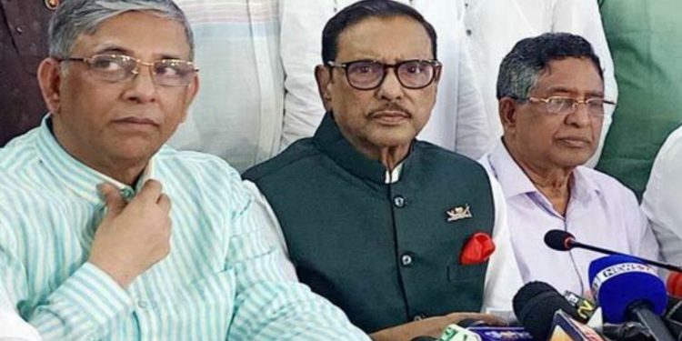 কোটাবিরোধীদের চরম ধৃষ্টতার জবাব ছাত্রলীগই দেবে: ওবায়দুল কাদের