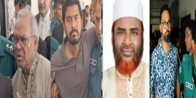 রিজভী-নুরসহ ৮ জনের  ৫ দিনের রিমান্ড