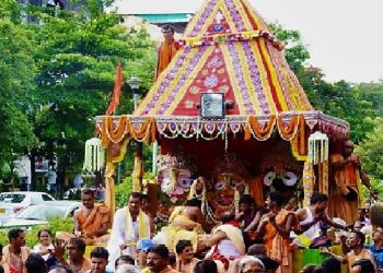 আজ থেকে ৯ দিনব্যাপী রথযাত্রা উৎসব শুরু হয়েছে