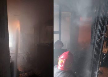 ধানমন্ডিতে আবাসিক ভবনের ৮ তলায় আগুন, আহত অবস্থায় উদ্ধার- ৩