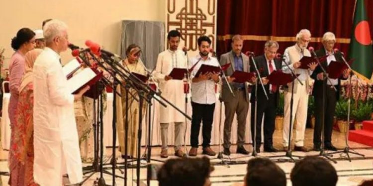 আগামীকাল অন্তর্বর্তী সরকারের আরও ৫ উপদেষ্টা শপথ নিচ্ছেন